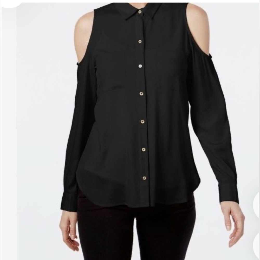 Calvin Klein Open Shoulder Top